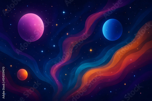 abstract background with space