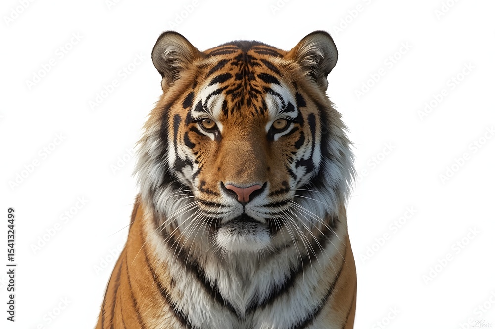 Fototapeta premium Close-up portrait of a tiger