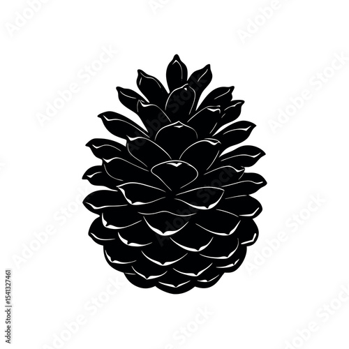 christmas pinecone drawing