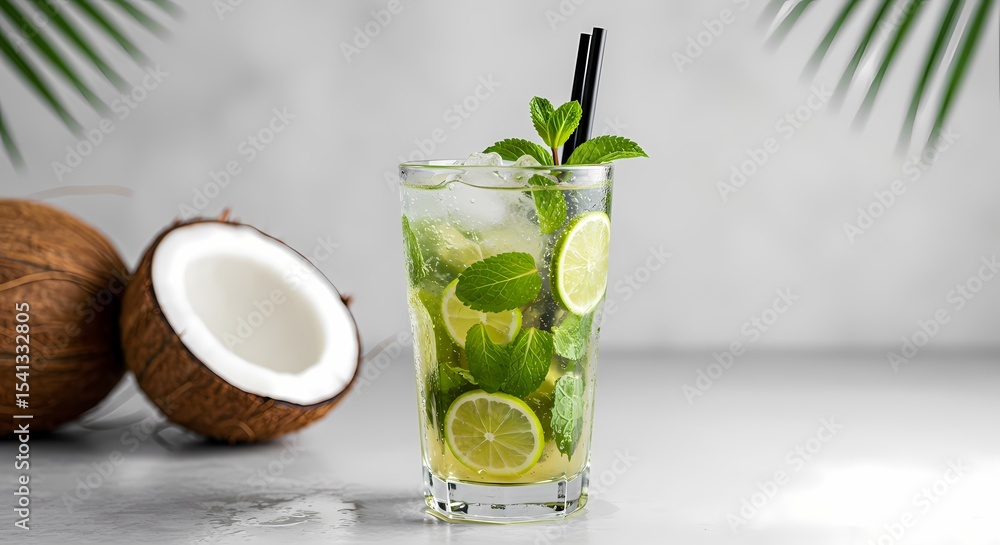 Fototapeta premium mojito cocktail
