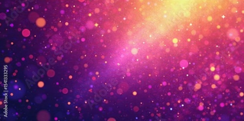 Purple-gold ombre with scattered iridescent confetti and sparkles , ombre, gold