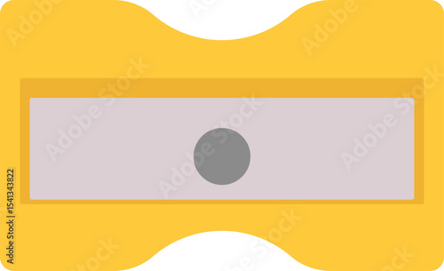Yellow Pencil Sharpener