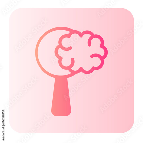 headhunting gradient icon
