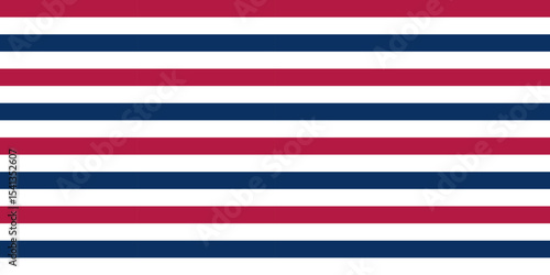 Bold red and blue stripes – 4th of July seamless pattern