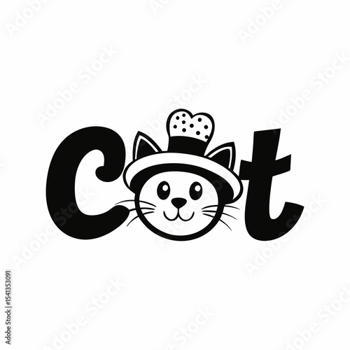 funny cartoon cat