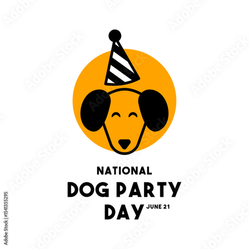 National Dog Party Day. June 21.