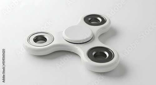 White Fidget Spinner PNG