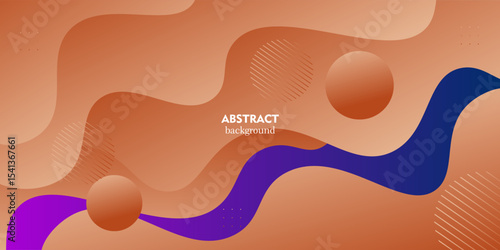 Abstract colorful background. Modern background for banners, business cards and more. Simple wave pattern. Vector Eps10