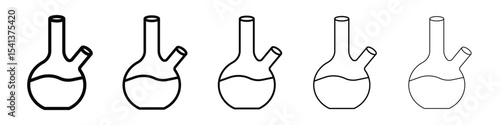 Bong icon for mobile concept and web design.
