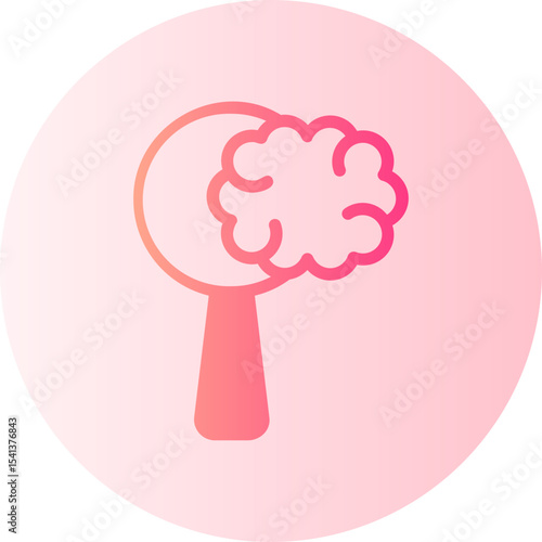 headhunting gradient icon