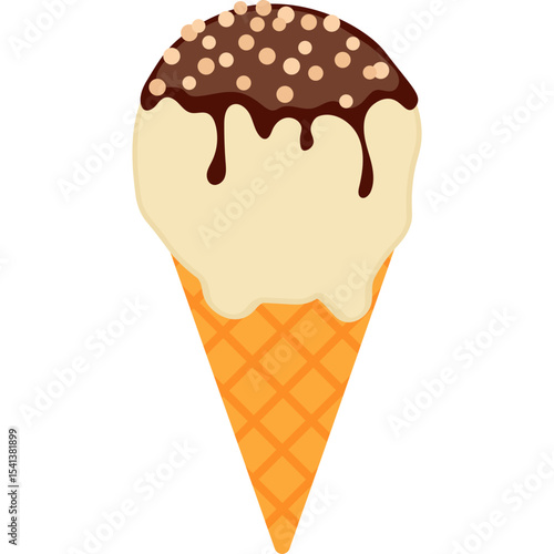 Cuadro en lienzo Ice Cream Cone