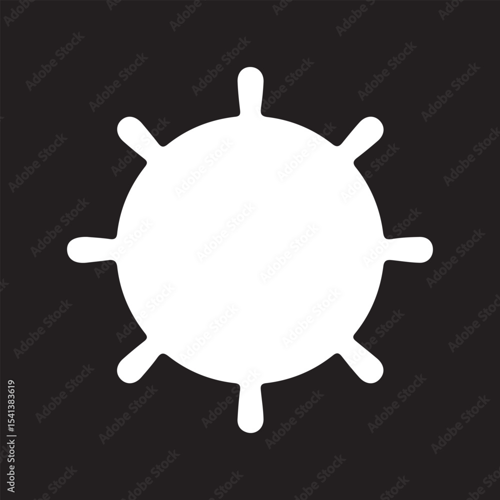 Fototapeta premium ship steering wheel