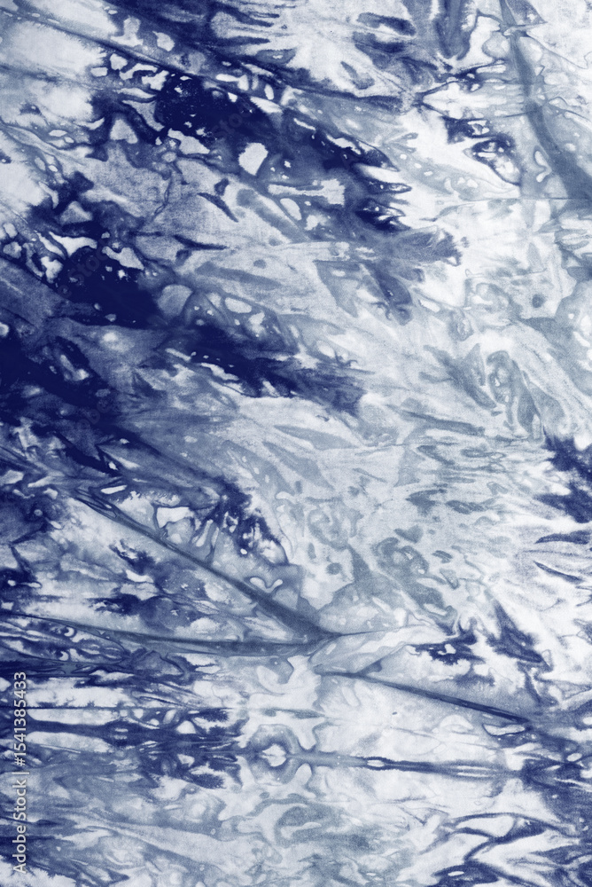 Fototapeta premium colorful tie dye pattern abstract art on fabric texture background. 