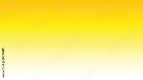 Bright yellow gradient background transitioning into pale white at the bottom