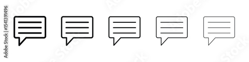 Feedback icon for mobile concept and web design.