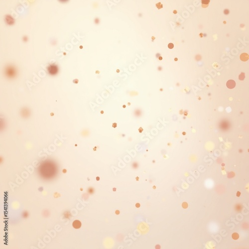 Scattered metallic confetti background