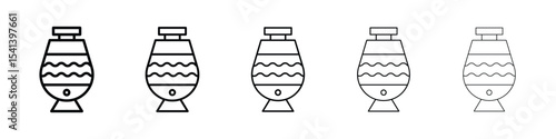 Humidifier icon for mobile concept and web design.