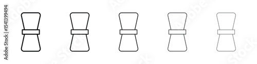 Jigger icon for mobile concept and web design.