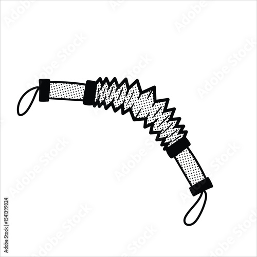 Lineart Power Twister Icon Minimalist Lineart Style