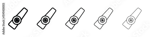 Kazoo icon for mobile concept and web design.