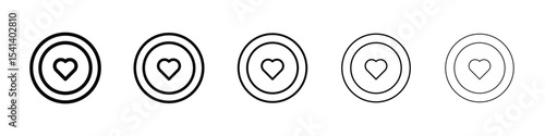 Love Plate icon for mobile concept and web design.