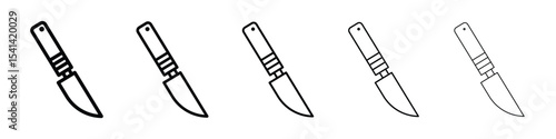 Scalpel icon for mobile concept and web design.