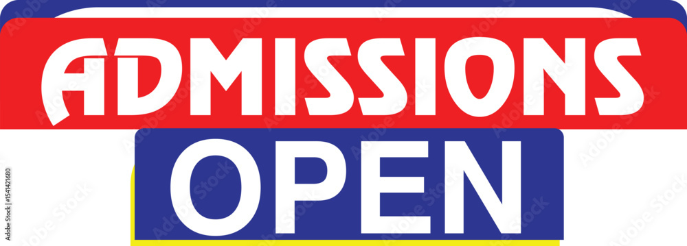 Fototapeta premium enroll now admission open educational banner social media post template