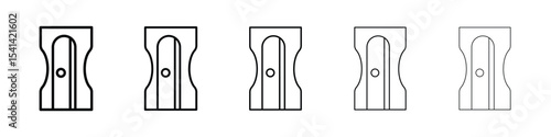 Sharpener icon for mobile concept and web design.