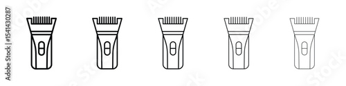 Trimmer icon for mobile concept and web design.