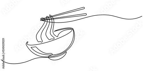 chow mein Continuous one line drawing, One line illustration of ramen bowl, 
 Link ×Title:
Vector illustration of spaghetti isolated on white background for kids coloring activity worksheet/workbook.