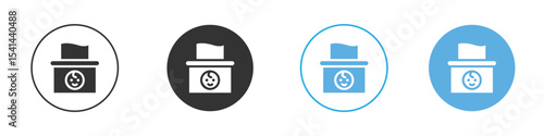 baby wipe icon Logo Template Design set