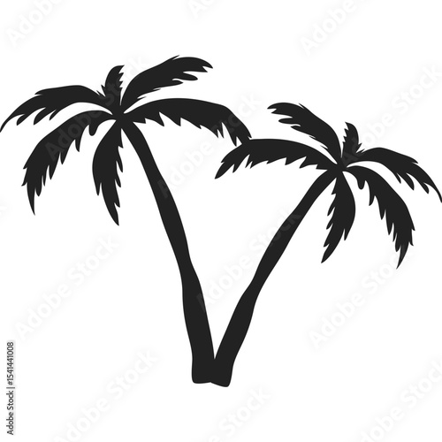 Palm Tree Silhoutte