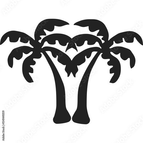 Palm Tree Silhoutte
