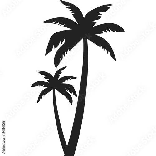 Palm Tree Silhoutte
