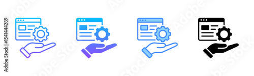 Paas Multi Style Icon Set