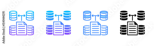 Redundancy Multi Style Icon Set