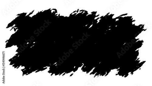 Black spray paint splatter on transparent background. Urban street art texture perfect for graffiti designs, posters, apparel, stickers, and edgy digital artwork elements.