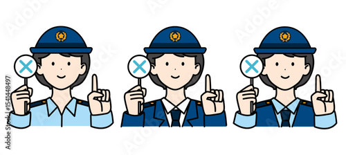 女性警察官2 これ だめ