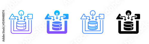 Ingestion Multi Style Icon Set