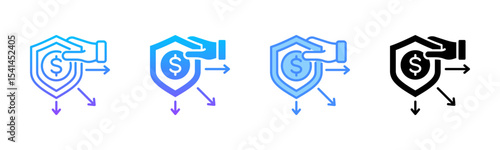 Liability Multi Style Icon Set