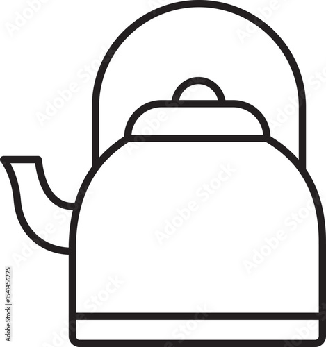 Water Shower Vector Icon Stock Illustration