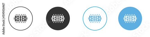 Foosball icon Logo Template Design set