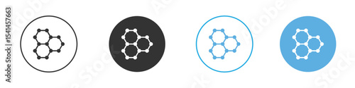 Graphene icon Logo Template Design set