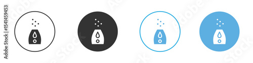 Humidifier icon Logo Template Design set