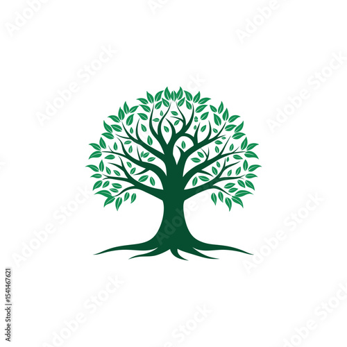 Natural Tree Logo Design