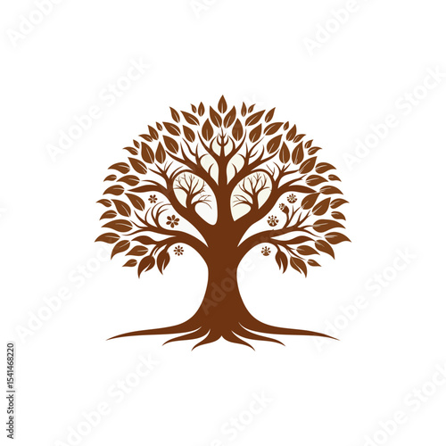 Natural Tree Logo Design