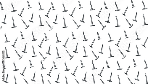 A background in the form of many nails or sharp fasteners.