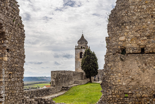 The castle of the village of Montemor-o-Velho in Portugal is the main fortress of the Baixo Mondego in medieval times