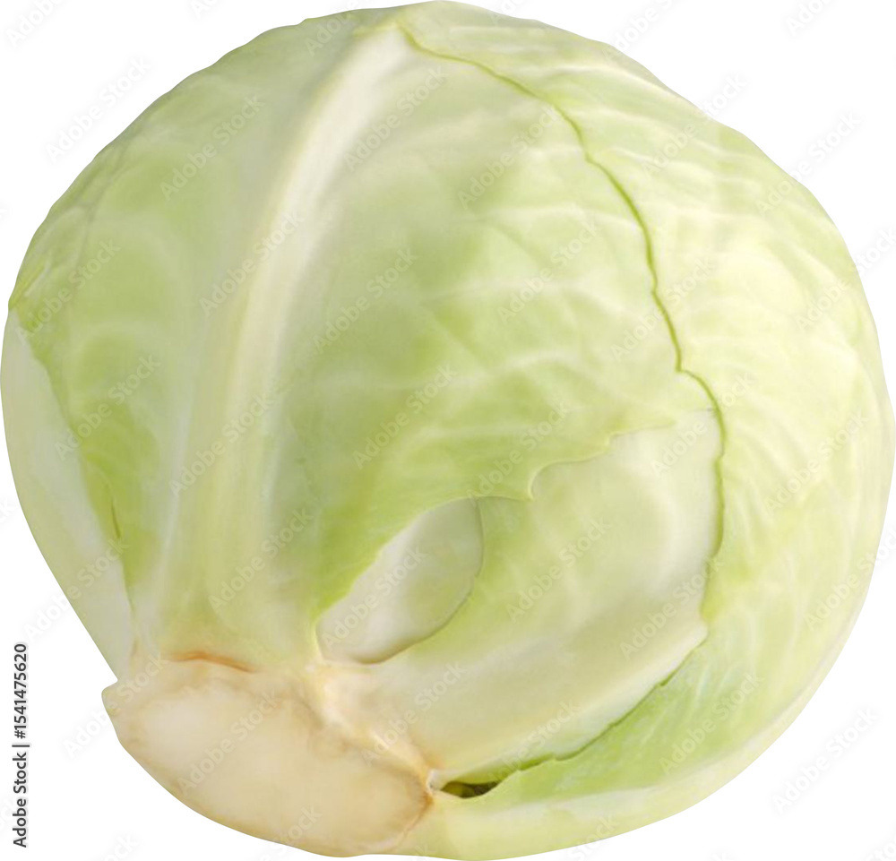 Fototapeta premium Cabbage Without Background