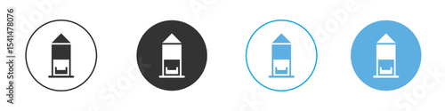 Silo icon Logo Template Design set